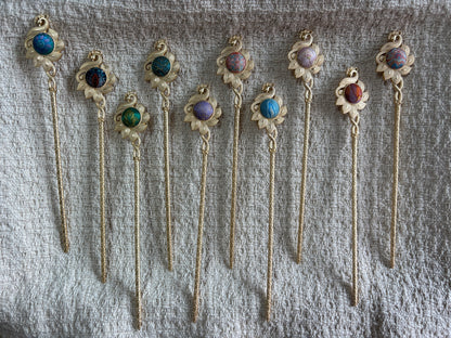 JOFAE Kyoto handmade phoenix feather hair stick featuring intricate design, symbolizing luck and renewal, perfect for elegant hairstyles.