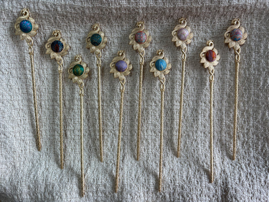 JOFAE Kyoto Handmade Phoenix Feather Hair Stick – Symbol of Luck & Renewal
