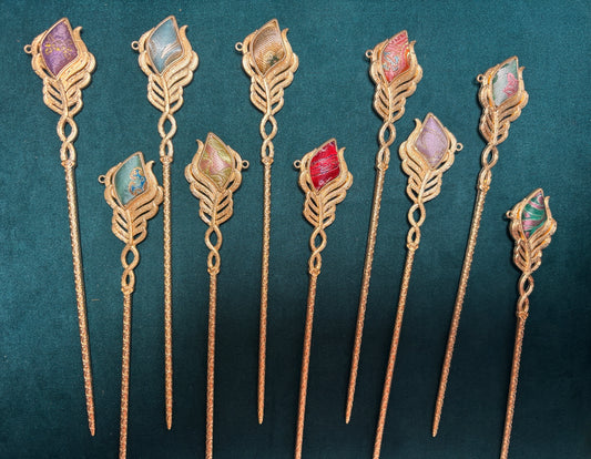 JOFAE Kyoto Handmade Leaf Hair Stick – Growth & New Beginnings