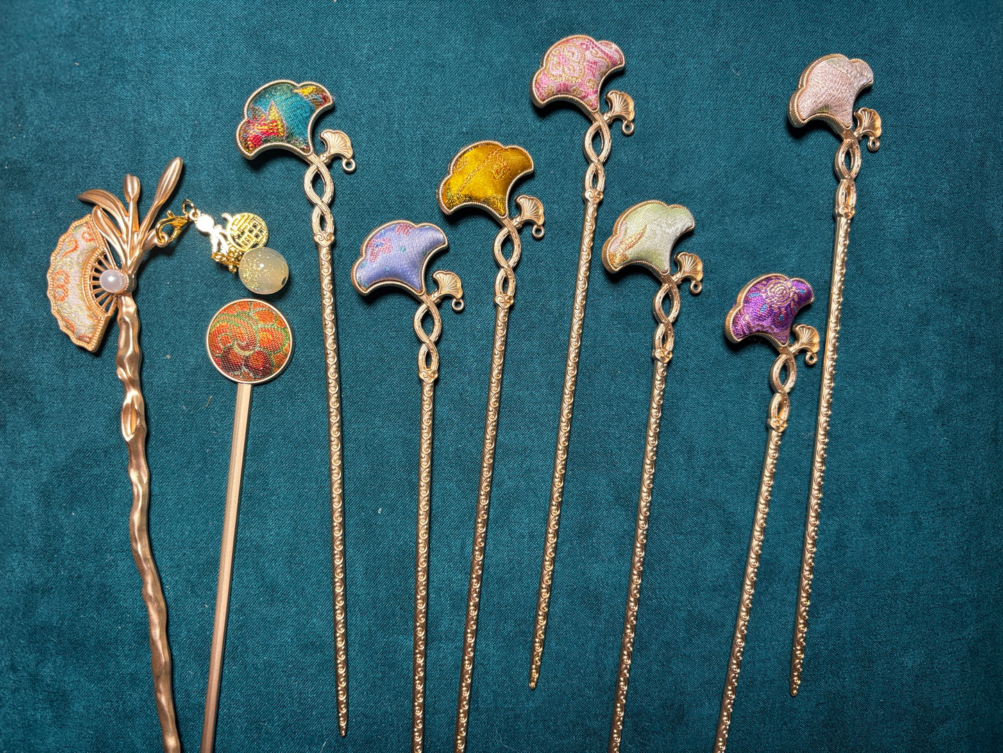 JOFAE Kyoto Handmade Ginkgo Hair Stick – Longevity & Good Fortune